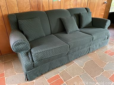 MaxSold Auction: This online auction includes furniture such as side tables, armchairs, curio cabinet, dining table set, highboy, bookcases, desk, dresser, bedframe and others, light fixtures, kitchenware, small kitchen appliances, clocks, cat decor, Belleek and other china, lamps, Navajo mats, wall art, crystalware, pottery, linens, electronics, brassware, books, clothing, accessories, antique typewriter, home health aids, seasonal decor, tools, hardware, vinyl records, cleaning tools, Little Tikes wagon and much more!