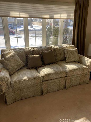 MaxSold Auction: This online auction features Accent Cabinet, Sofa With Accent Pillows, Coffee Table, Vintage Chairs, Heritage China Cabinet, Sterling Salt and Pepper Shakers, Luggage, Microwave And Cookbooks, Schwinn Stationary Bike, Storage Shelf, Bunk Bed and much more!