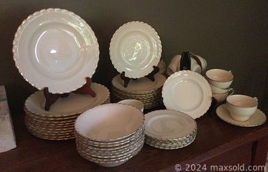 MaxSold Auction: This online auction features antique sewing machine, Le Creuset dishware, art pottery, teacup/saucer sets, wine cooler, bar fridge, hardware, hand tools, art glass, McCoy planter, Red Rose tea figurines, yard tools, gardening pots, wine racks, vinyl records, games, area rug, patio furniture, BBQ grill, autoharp, fabric, sewing notions, serving platters, cedar chest, and much, much, more!!