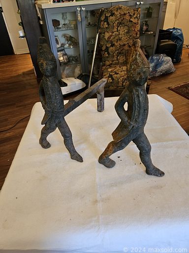 MaxSold Auction: This online auction features soapstone carving, art glass, collectible fans, CDs, art pottery, Asian blanket box, fabric, vintage toys, jewelry, hand tools, beading supplies, craft supplies, thimble collection, antique writing desk, Casio keyboard, area rug, and much, much, more!!!