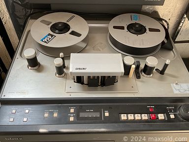 MaxSold Auction: This online auction includes Sony 24 track analog, recording and mixing equipment, vintage amplifiers, hand tools, Eastwood electric guitar, Skylark violin, equipment stands, office chairs, CDs, and more!