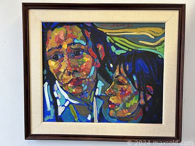 MaxSold Auction: This online auction features C A Hendy paintings, Art Deco ashtray stand, stained glass window, art pottery, uranium glass, art glass, Beth Southcott painting, stained glass lamp, vintage puppets, L.Sabatier etching, junior bagpipes, Art Deco silhouette, milk glass shades, wood carvings, Indigenous art, and much, much, more!!!