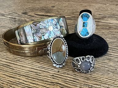 MaxSold Auction: This online auction features drum set, art pottery, live plants, banknotes, small kitchen appliances, antique lamp, stereo speakers, cameras, office supplies, coins, Japanese kimonos, vintage photography, board games, toys, video game controllers & games, ukulele, sewing machine, area rugs, leather furniture, antique brass bed, costume jewelry, jewelry making beads, patio furniture, camping gear, bike, workout systems, and much more!