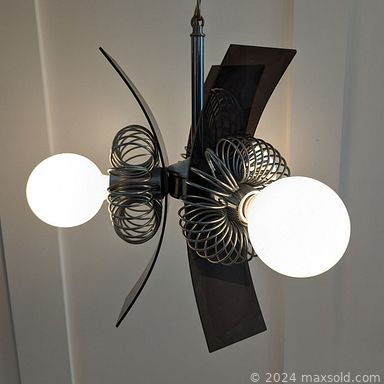 MaxSold Auction: This online auction features wicker stools, mirrors, acrylic swag lamp, teak furniture, metal art, BMP, vintage stacking chairs, art pottery, antique light fixture, antique oil lamps, Alienware,  rosewood veneer wall units, and much, much, more!!