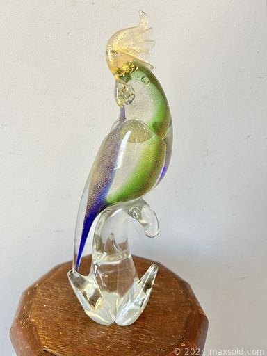 MaxSold Auction: This online auction includes Lladro and other figures, vinyl records, duck decoy, Moorcroft and other pottery, wall art, gothic chess set, lamps, glassware, antique Kagura mask, Murano glass and much more!