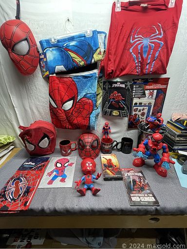 MaxSold Auction: This online auction features Spiderman collectibles, Magic the Gathering cards, art supplies, comics, Star Wars collectibles, Pokemon collectibles, video game consoles & games, metal wall art, sewing machine, stamps, DVDs, Precious Moments figurines, Legos, electric fireplace, Superhero figures, puzzle, gaming headsets, Warhammer collectibles, pet products, coins, beauty appliances, and much, much, more!!!