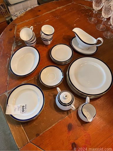 MaxSold Auction: This online auction features various items such as Shelving, Dresser, Books, Clothing, Ladder, Wheelbarrow, Antique Buck Saw and Candelabra, Plant Vases, Wall Art, Pitcher / Bowl, Antique Lamps, Pottery, Silverplate Servers, Baskets, Bunny, Glass Cloche, Spode China, Copper Bucket, Mirror and much more.