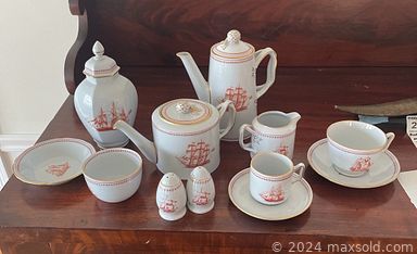 MaxSold Auction: This online auction features small kitchen appliances, vintage tins, vintage postcards, bistro set, smoker, wicker chair, art glass, vintage Spode Copeland tea set, vintage sewing table, baby grand piano, antique secretary desk, art pottery, vintage cameras, decanters, yard tools, vintage books, DVDs, sewing machine, office supplies, four poster bed, area rugs, vinyl records, antique wooden desk, collector coins, power & hand tools, and much more!