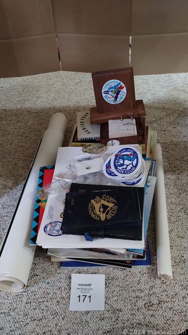 MaxSold Auction: This online auction includes fine china, framed art, Marvel and DC comic books, Christmas decor, furniture such as vinyl record cabinet, antique buffet sideboards, antique dining table, dining room chairs, marble side tables, and dresser, ceramics, glassware, kitchenware, lamps, vinyl records, DVDs, handbags, Samsung TV, Lego, sports memorabilia, and much more!