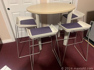 MaxSold Auction: This online auction features mini-fridges, computer accessories, staff lunchroom table & chairs, folding presentation tables, broadcast antennae, snow fencing, steel cash boxes, security box, and more!
