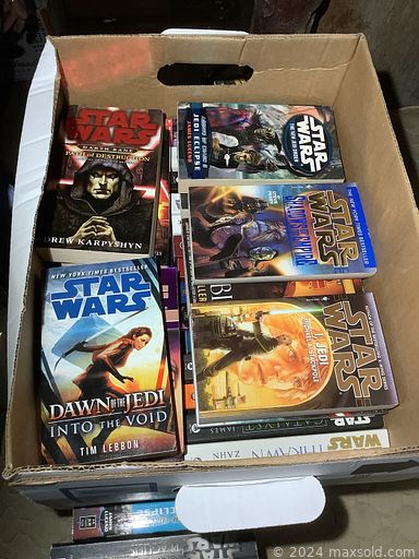 MaxSold Auction: This Charity/Fundraising Online Auction benefiting Alzheimers Society Kingston features books such as novels, cookbooks, crafting, self-help, poetry, children’s,  gardening, music, Star Wars, coffee table books, antiques, history, biographies, and much, much, more!!!