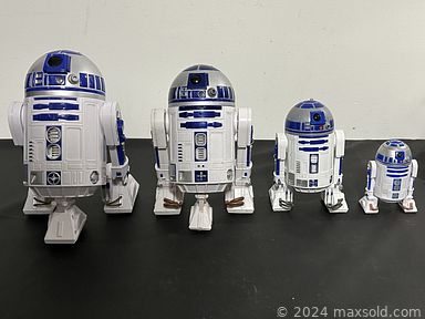 MaxSold Auction: This online auction features coins, wood carvings, beer steins, Star Wars collectibles, Pokemon cards, sports trading cards, toys, small kitchen appliances, tea sets, video game consoles & games, metal signs, storage totes, comics, DVDs, proof sets, Legos, banknotes, collector plates, and much, much, more!!!