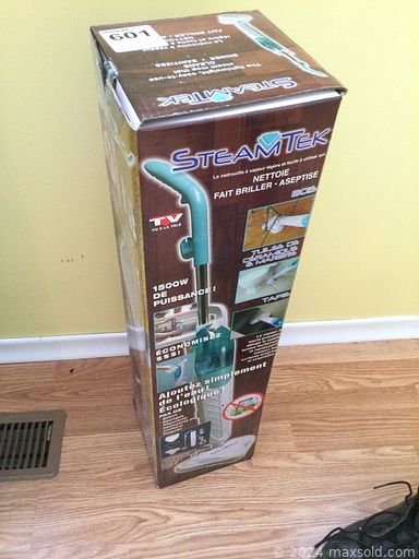 MaxSold Auction: This online auction features sewing machine, chest freezer, TV, desk & chair, small kitchen appliances, chair lift, Sadler tea set, games, fish finder, painting supplies, treadmill, futon, vacuums, BBQ grill, craft supplies, power tools and much more!