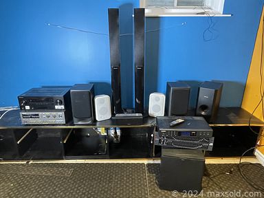 MaxSold Auction: This online auction features area rug, drone, tea sets, vinyl records, small kitchen appliances, beauty appliances, massage table, stereo system, futon, mirrors, pedestal sink, NIB desks, portable AC unit, costume jewelry, TVs, hand tools, snow blower, patio furniture, and much more!!