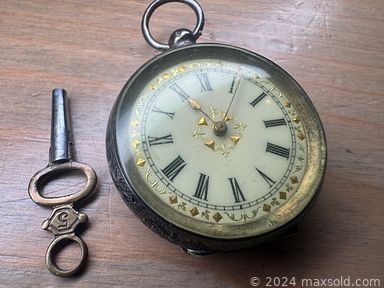 MaxSold Auction: This online auction features pocket & wrist watches, sterling, gold, & costume jewellery, concrete planters, Gruvwood lamps, coins, banknotes, perfume bottle, table lamps, Mid Century dresser, refrigerator, stove, electric safe, antique corner chair, Fiestaware, teacup/saucer sets, Royal Doulton figurines, decanters, ginger jars, and more!