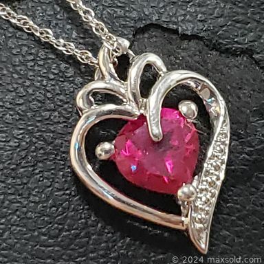 MaxSold Auction: This online auction includes gemstones such as Zircon, Star Sapphire and other Moissanite, Diamond, Marcasite,  Amethyst, Spessarite and other gemstone jewelry, sterling silver pendants, rings and much more!