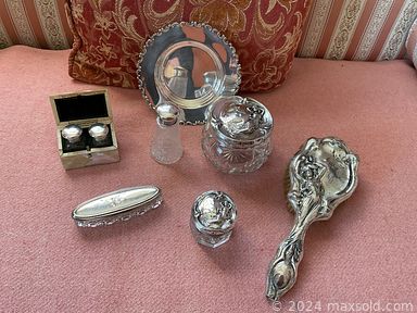 MaxSold Auction: This online auction features Persian rugs, antique piano, vintage chandeliers, collectible money, gold rings, Spode dishes, vinyl records, vintage jewelry, antique secretary desk, sterling spoons, Toby jug, Tom Thomson print, studio pottery, antique concertina, vintage men’s clothing, antique wicker chair, antique camel back sofa, decanters, teacup/saucer sets, vintage oil lamp, Carnival glass, antique bed, hand tools, small kitchen appliances, cranberry glass, vintage books and much more!