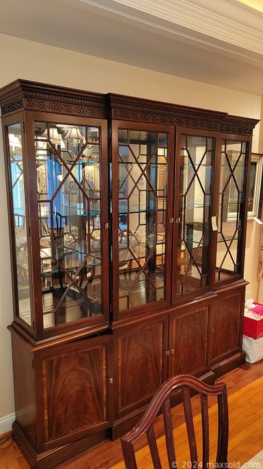 MaxSold Auction: This online auction features Asian-inspired stools, Fitz & Floyd statues, decanters, Asian-inspired room divider, TVs, wood model boat, Emmet Kelly Jr clown collectibles, area rugs, Stickley writing desk, Lladro figurines, exercise equipment, vintage books, beer steins, stereo components, small kitchen appliances, Longaberger baskets, printer, office supplies, and much, much, more!!!