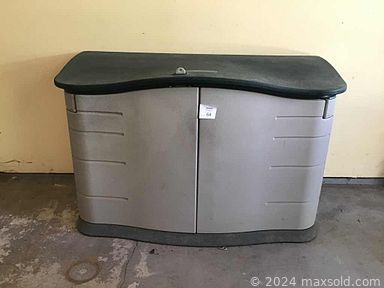 MaxSold Auction: This online auction features Willow Tree figurines, seasonal decor, wall art, DVDs, oil lamps, toys, luggage, sporting goods, decor, tools, gardening supplies, Yard Machines snowblower, camping gear, storage chest, furniture such as a sofa table, La-Z-Boy recliners, bookshelves, lawn chairs, dresser, queen bedframe, armoire and much more!