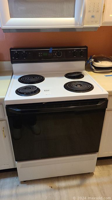 MaxSold Auction: This online auction features Limoges, Wedgwood, sterling silver, crystalware, appliances such as GE refrigerator, GE electric stove, Electrolux washing machine and Frigidaire heavy duty dryer, furniture such as secretary desk, wooden drop leaf table, sofa bed, wooden chairs, and electric medical bed, small kitchen appliances, dishware, framed wall art, lamps, office supplies, books, Canon printer, CDs, handbags and much more!