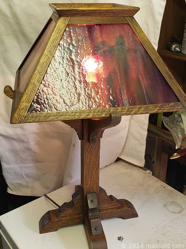 MaxSold Auction: This online auction features fishing tackle, antique tin panels, stained glass, furniture such as antique jam cupboard, oak buffet, maple armoire, and peacock chair, cookware, lamps and much more!