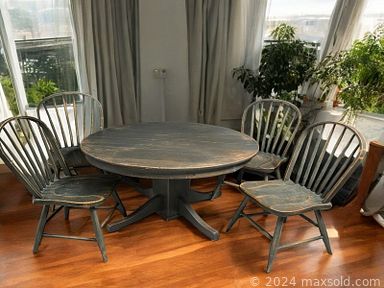 MaxSold Auction: This auction features  Antique Furniture, Smart TV, Hand knotted carpets, Lamps, Taylors Mannequin, Brass Candlesticks,    Bohemian glassware , Teak Garden Chair, Baskets, Flatware, Dinnerware, Small Kitchen Appliances, Lanterns, Pocket Watch, Art, Mirrors and Much Much More!