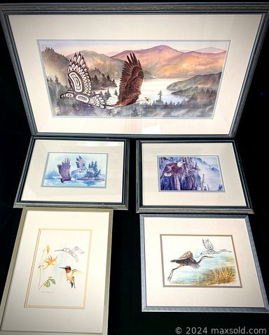 MaxSold Auction: This Charity/Fundraising online auction features Sue Coleman artwork, teacup/saucer sets, Franklin Porcelain figurines, wood carvings, vinyl records, NHL jersey, DVDs, comics, jewelry, soapstone carving and much more!