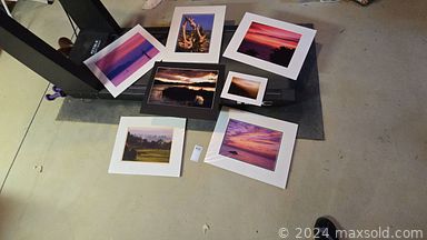 MaxSold Auction: This online auction includes signed and matted photography, Epson photography printer, Delftware, sterling silver,  framed art, furniture such as Crate & Barrel dining chairs, curio cabinet, pedestal table, wood hutch, leather chair and Maxhome sofa, small kitchen appliances, stemware, area rugs, silverplate, power tools, lamps, vintage toys  and much more!