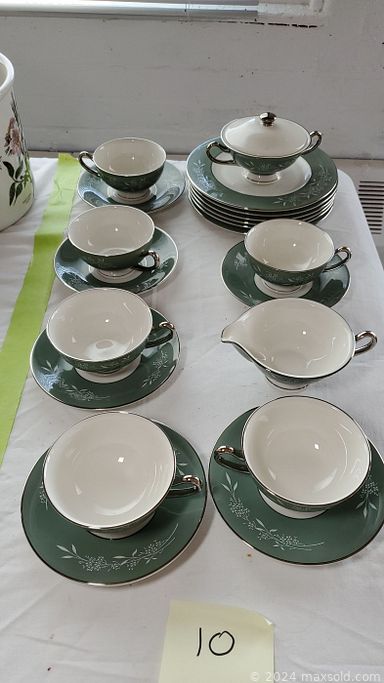 MaxSold Auction: This online auction includes vintage vanity boxes, ceramicware, Pyrex, stemware, art glass, Portmeirion gardenware, Syracuse porcelain, Pfaltzgraff, Spode dinnerware, Sango china, 20th humidor cabinet, artisan pottery, needlepoint, vintage rotary phone, bar mirrors, vintage Uranium glass, cashmere scarves, dolls, rugs, wall art, Playboy and Penthouse magazines, figurines and more!