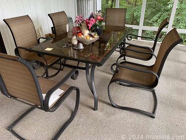 MaxSold Auction: This online auction features washer, dryer, paint supplies, small kitchen appliances, vintage trunk, pet products, patio furniture, garden pots, BBQ grill, leather recliner, board games, Elvis memorabilia, sectional sofa, office supplies, area rugs, dressers, TVs, costume jewelry,  safe, beauty appliances, outdoor equipment, sectional sofa, Star Wars collectibles movie posters, clothing & shoes, yard tools, golf clubs, stroller, lawnmower and much more!