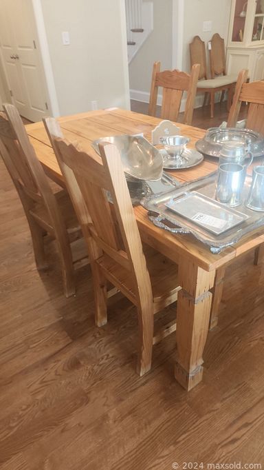 MaxSold Auction: This online auction includes 48” Sony TV, costume jewelry, Lenox Butler’s Pantry dinnerware, furniture such as wood rocking chairs, reclining chairs, bombe chest, drop front secretary, end tables, and storage cabinets, planters, potted plants, lamps, area rugs, yard decor, Weber grill, ladies and men’s clothing, handbags, and much more!