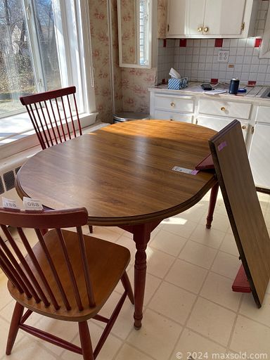 MaxSold Auction: This online auction features grandfather clock, automotive tools and repair parts, How-to books, vintage kitchen table, kitchen chairs, lumber, exercise equipment, yard tools, storage unit, hardware, power tools, engine hoist, gazebo, work lights, arc welder and much more!