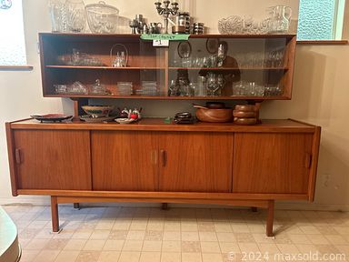 MaxSold Auction: This online auction features teak furniture, vintage salon chairs, vintage live edge coffee tables, TV, area rugs, craft table, women’s clothing, vintage cuckoo clock, sewing machine, vintage toys, art glass, small kitchen appliances, mobility aids, steins, power & hand tools, yard tools, lawnmower, fishing gear, wine making supplies, ladders, patio furniture, vintage stove, refrigerator, and much, much, more!!!