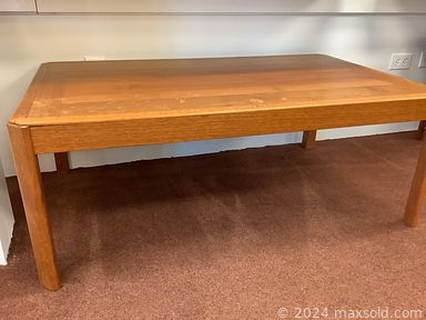 MaxSold Auction: This online auction features bistro patio table, garden pots, teacup/saucer sets, decanter set, fish vase, wood wood-carved face, art prints, vintage jewelry, teak furniture, art glass, coins, fabric, area rugs, wheelchair, wicker furniture, electric fireplace, and much, much, more!!!