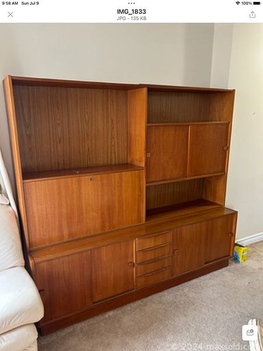 MaxSold Auction: This online auction features record albums, diecast cars, furniture such as teak wall unit, teak dresser, dining chairs and console table, ladies footwear, jewelry and much more!