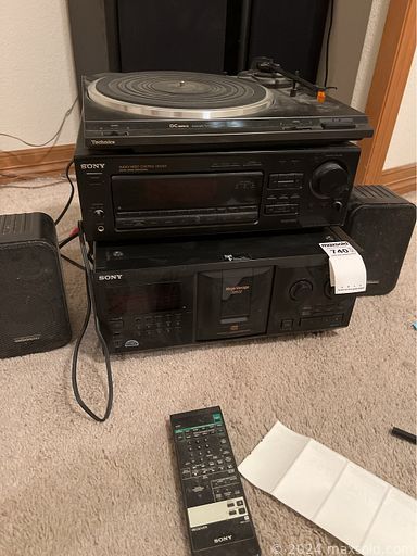 MaxSold Auction: This online auction features small kitchen appliances, antique spice tins, power & hand tools, cookie jar, thimbles, stone carvings, vintage bottles, office supplies. yard tools, home health aids, mini fridge, vintage kitchen tools, Avon bottles, fishing gear, scuba gear, vintage jewelry, portable AC unit, stained glass panel, decorative plates, vintage toys, teacup/saucer sets, pet products, vinyl records, vintage typewriter, and much, much, more!!!