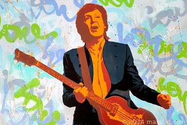 MaxSold Auction: This online auction features original street art paintings with acrylics, ink, and spray paints with COA!