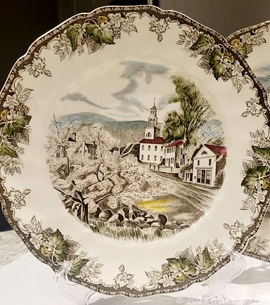 MaxSold Auction: This online auction features Limoges china, Vintage Bossons chalkware, Heavy crystal creamer, crystal ware, faux flowers, Royal Sapphire collections, Aynsley bone china, Johnson Brothers collection, brooches, William Morris Trinket box, Vintage tablecloth, Lemonade pitcher, Vintage cream & sugar, Vintage Crown Staffordshire, Vintage Luncheon Set, tie collection, vintage Cufflinks, glassware, vintage lamps, cufflinks, candelabra, LED glowing fireplace, canisters, cruet set,  depression glass, clothing, expandable garden hose and much more.