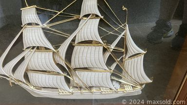 MaxSold Auction: This online auction features The Golden Eagle clipper ship 3d, books, vintage pottery, wall art, collectible Beatles, vintage Christmas lamps, hand weights, seasonal decor, convection heater, toys, Lincoln logs, vintage milk crates, Royal Albert and other figures, vintage boudoir tray, Amethyst glass, 1991 special stadium set from Topps baseball and much more!