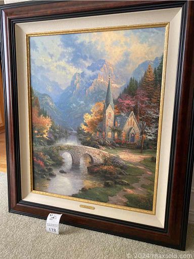 MaxSold Auction: This online auction features various items such as decor, departments stand, Christmas figurines, snowman collection, Christmas decor, wall art, basket, nativity set, vintage lanterns, candles, cups, mugs, ceramics, misc decor, goblet glasses, table, books, blanket, doll chairs, artwork, office supplies, bookcase, lamp, military pins, cd recorder, framed art, cabinet, sailboat, speakers, records, train set and much more.