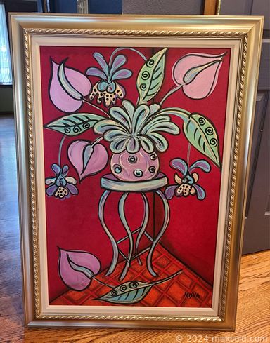 MaxSold Auction: This online auction includes furniture such as clothing, accessories, jewelry, shoes, boxes, pottery, Henriot Quimper cups and saucers, Nippon vase, Noritake, Belleek, Limoges and other china, books, Franklin Mint Butterflies of the World figurines, stained glass pendant light, books, electronics, Disney items, teak chairs, kitchenware, small kitchen appliances, folding portable poker table, stuffed animals, trading cards, wall art and many more!