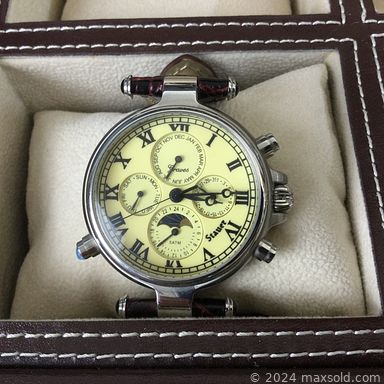 MaxSold Auction: This online auction includes furniture such as metal shelving units, etagere, file cabinets, bistro set, cart, drafting stool, antique lens cabinet and others, Stars and Stripes Buzz Lightyear, Wicked Witch of the West doll and other toys, Bose Acoustimass speakers and other electronics, wall art, accessories, clothing, shoes, jewelry, kitchenware, servingware, books, binoculars, home decor, vinyl records, pottery, baskets, glassware, linens, garden tools, vintage cameras, mirror, maps, Mikasa and other china, tools, hardware, lapel pins, hubcaps, craft supplies, Joseph Shirley violin and many more!