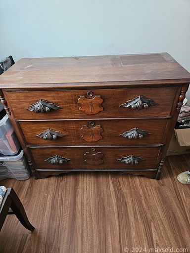 MaxSold Auction: This online auction features soapstone carving, art glass, collectible fans, CDs, art pottery, Asian blanket box, fabric, vintage toys, jewelry, hand tools, beading supplies, craft supplies, thimble collection, antique writing desk, Casio keyboard, area rug, and much, much, more!!!