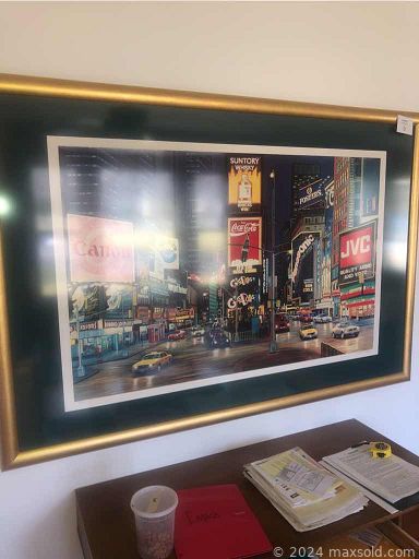 MaxSold Auction: This online auction features 55” Aquos TV, Lifetime basketball hoop, furniture such as entertainment center, dressers, night stands, and wicker chairs, GE refrigerator, lamps, framed wall art, DVD players, yard tools, outdoor grill, CDs, glassware, small kitchen appliances and much more!