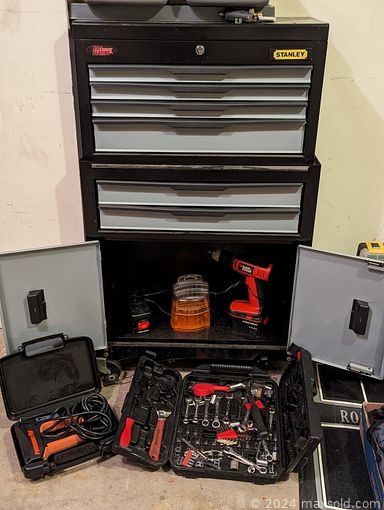 MaxSold Auction: This online auction features Redskins collectibles, men’s & women’s clothing & shoes, craft supplies, office supplies, corner desk & chair, TV, dining room table, banknotes, coins, stamps, patio furniture, BBQ grill, small kitchen appliances, fire safe, computer tower & accessories, rolling tool chest, hand tools, lawn mower, yard tools, and much more!!