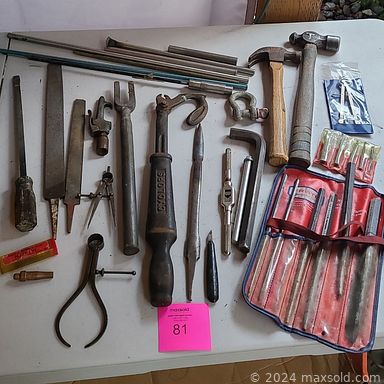 MaxSold Auction: This online auction includes vintage Coronation Ware, vintage china, storage cart, video game accessories, books, vintage magazines, clothing, accessories, party supplies, Aqua Enamel Spatterware, paint sprayer, record players, luggage, kilns, glass fronted floor cabinets, wood and rattan rocker, antique blowtorch, toolbox, filing cabinet, wall art, ice fishing tent, vintage stained glass lampshade, bicycles and much more!