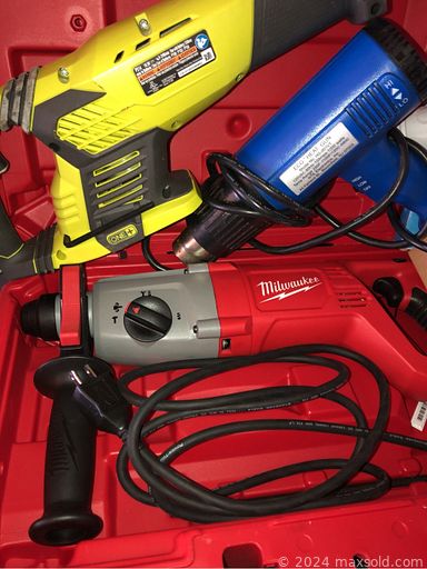 MaxSold Auction: This online auction features pet products, bikes, office supplies, printer supplies, fitness gear, motorcycle accessories, exercise equipment, power & hand tools, rolling tool chest, portable heaters, cameras & lenses, computer towers, V/R headsets, drone, games, gaming dice & accessories, music stands, drum sets, stereo components, computer accessories, video game consoles & accessories, MacBooks, sewing notions, sewing machines, small kitchen appliances, Aero Garden, and much, much, more!!!