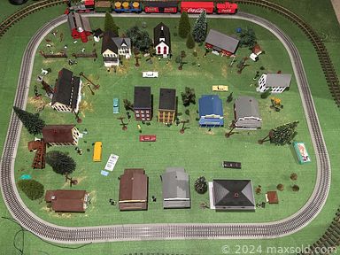 MaxSold Auction: This online auction features train engines, cars, track & accessories, freezer chest, golf clubs & accessories, Avon Cape Cod Collection, small kitchen appliances, watches, digital keyboard, vinyl records, Viking glass, area rugs, vintage animal figurines, sports memorabilia, sewing machine, jewelry, cameras, printer, puzzles, toys, Swarovski, lawnmower, ride-on mower, exercise equipment, power tools, yard tools,  and much more!