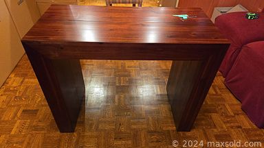 MaxSold Auction: This online auction includes furniture such as a loveseat, chairs, dressers, table, couch, bookcases and others, kitchenware, small kitchen appliances, chandelier, wall art, books, rugs, office supplies, clothing, accessories, electronics, silverplate, closet accessories, linens, seasonal decor and much more!