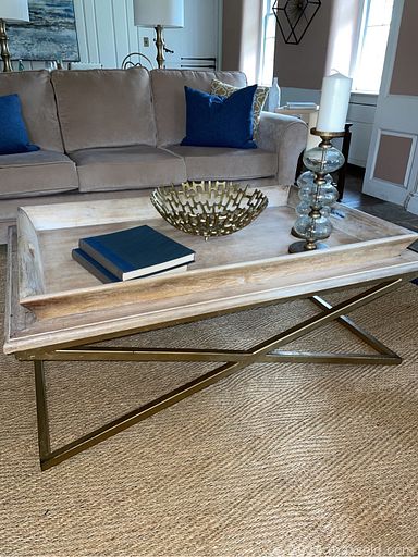 MaxSold Auction: This online auction includes furniture such as dining table, couch, MCM Eames style chair, dining chairs, coffee table, console, Ethan Allen table, side chair, bed frames, Zinus sofa, cafe chairs, Ethan Allen chair, pedestal table, stools, Midcentury chairs, dining table and others, wall art, linens, lamps, decor, artworks, ladders, pillows, books, rugs and many more!